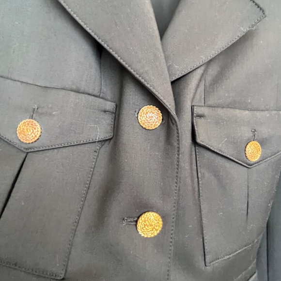 The Kooples (36/4) ultra-fine wool blazer with gold buttons, women's, EUC. - Picture 3 of 16